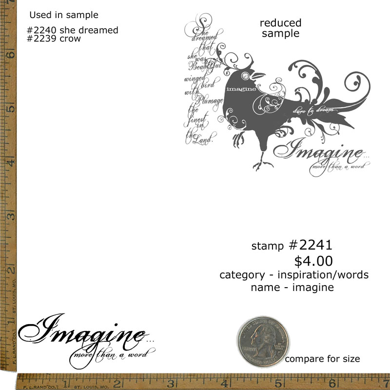 #2241 - Imagine - Inspiration/Words